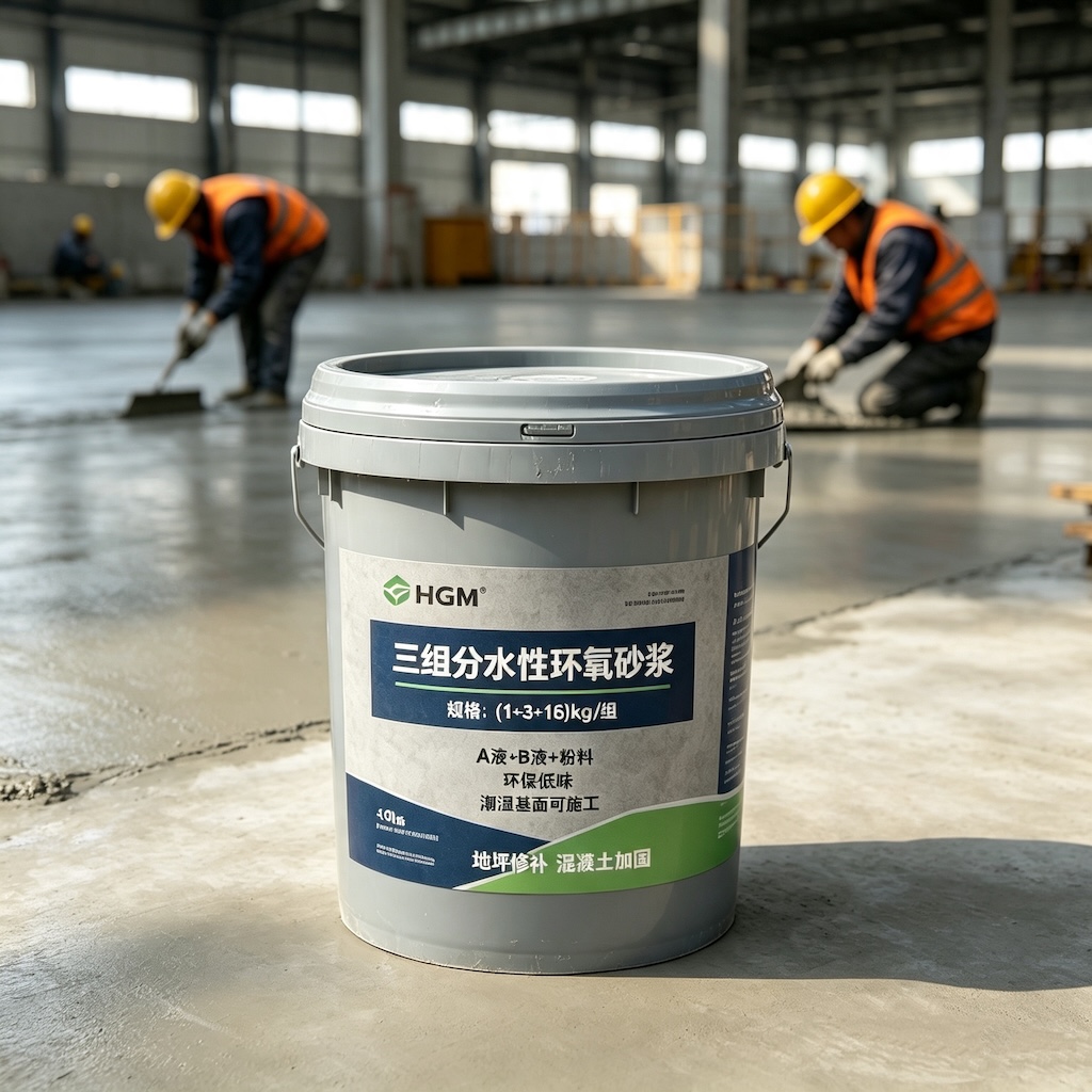宁阳三组份水性环氧砂浆
